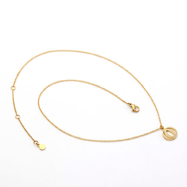 New Arrival Stainless Steel Digital Style Necklace Pendant for Women Gold Color necklaces & Pendants Christmas present