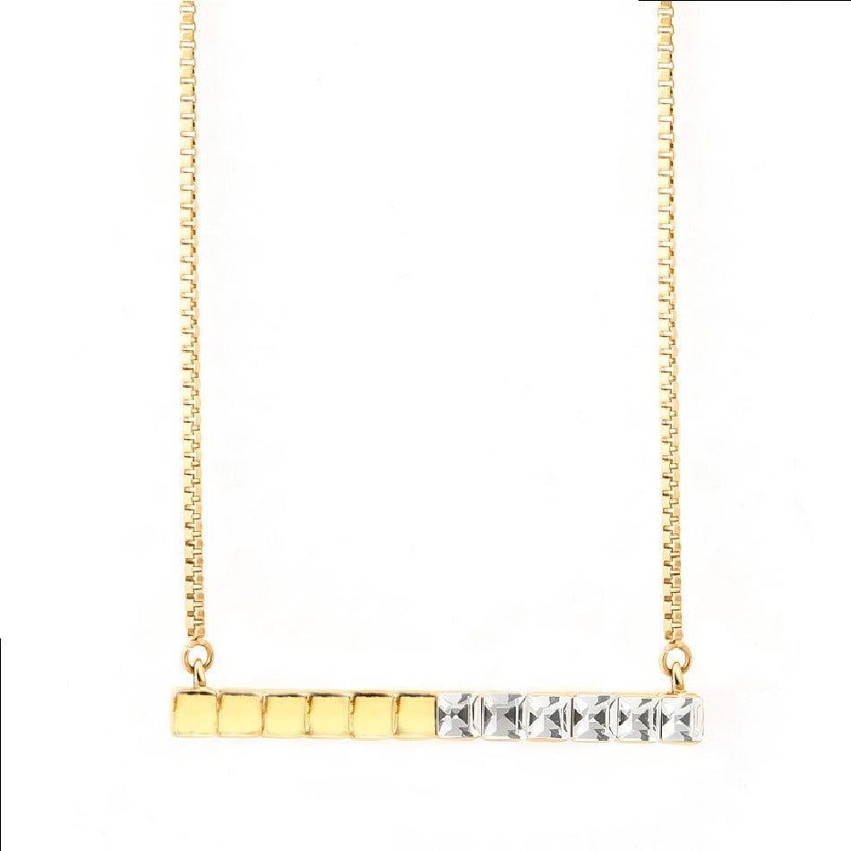 2022 Fashion necklace statement jewelry minimalist crystal gold chains women diamond name choker necklace personalised