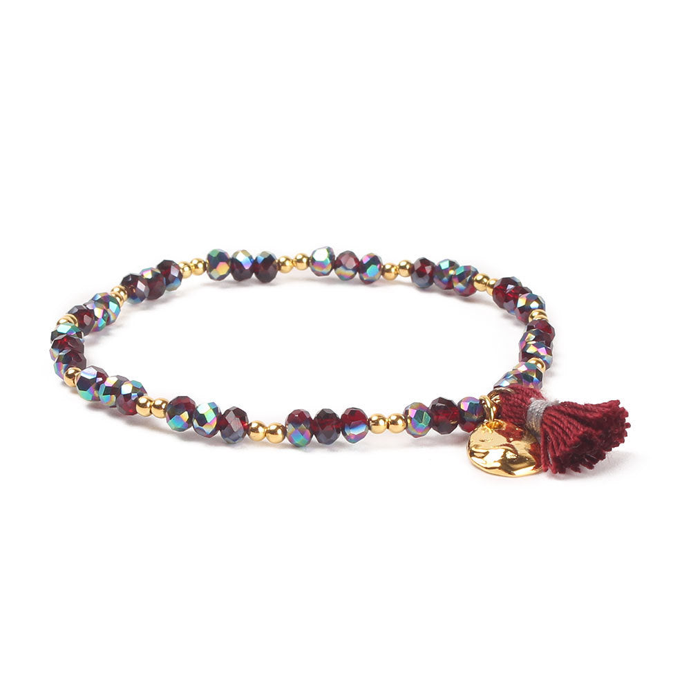 Women Accessories Jewelry Bracelet Handmade Bracelets Beads Beaded Bracelet with Tassels