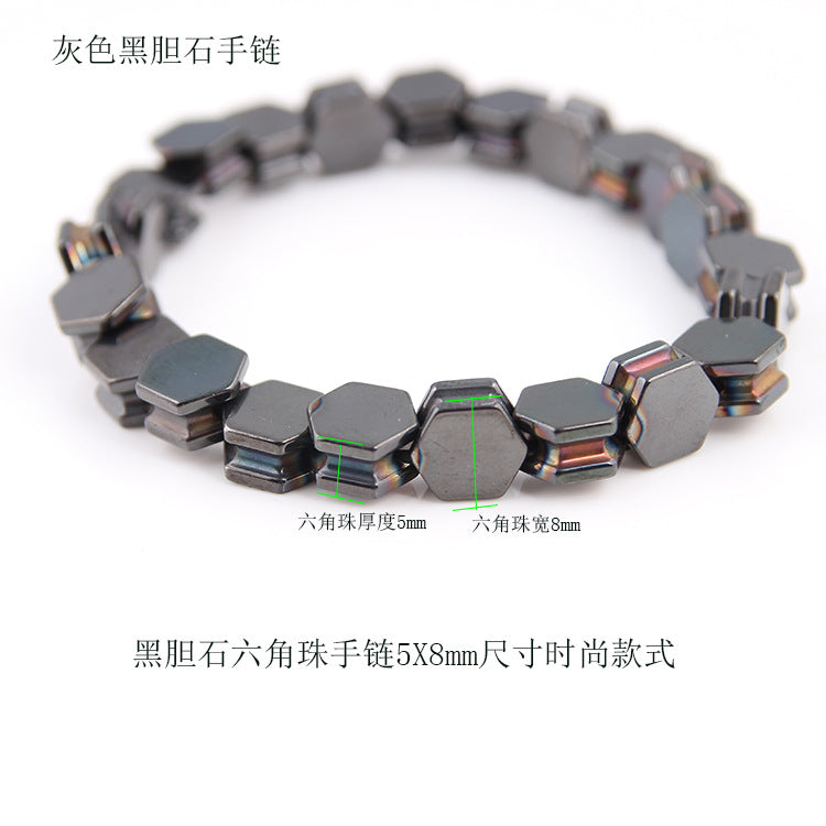 magnetic hematite stone bracelet of the universe  bead bracelet jewelry wholesale